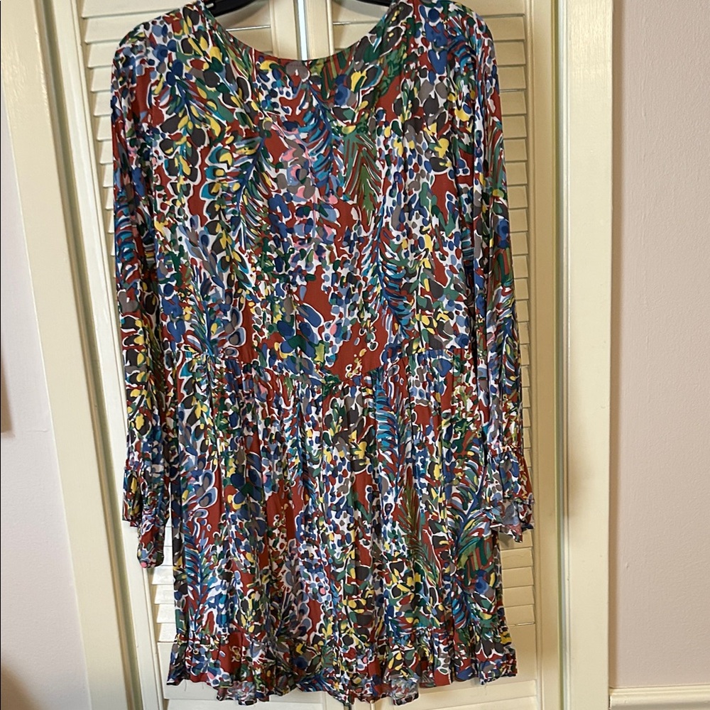 Abstract Mini Dress - Picture 5 of 6